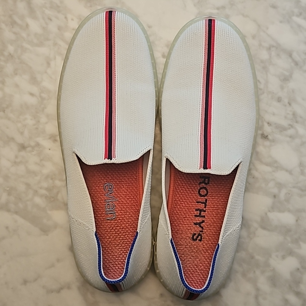 Rothy's x Evian Slides
